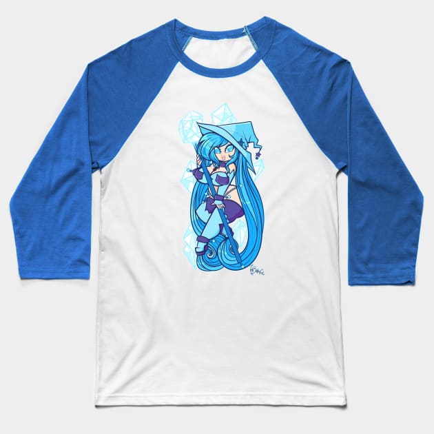 Ally Ice Mage Baseball T-Shirt by TehButterCookie